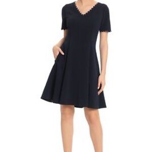 Maggy London V-Neck Dress NWT